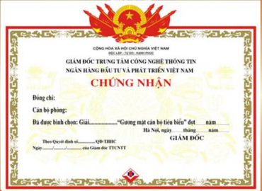 GIẤY KHEN